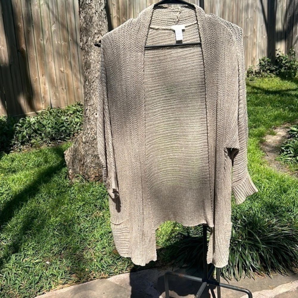 ▶️ Chico’s ◀️ Linen / cotton cardigan